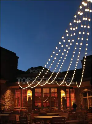 String Light Lampholder for Your Outdoor Indoor Decor 10meter 20bulb