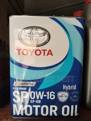 Engine Oil  0w 16..Fully Synthetic