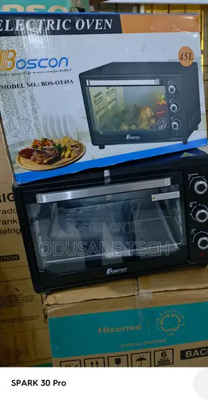 Boscon Electric Oven 45l Multi-Level Design