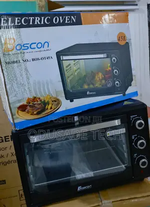 Boscon 45l Electric Oven – Energy-Efficient Operation