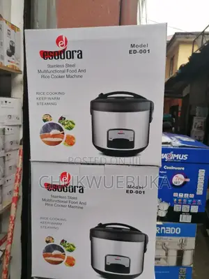 Esodors Stainless Steel Multifunctional Food and Rice Cooking Machine