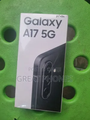 New Samsung Galaxy A17 5G 256 GB Black