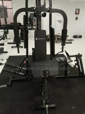 4 Station Gym With Leg Press Brand New