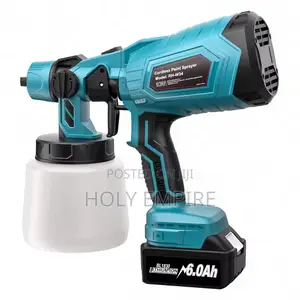 800ml Rechargeable Cordless Spray Gun High Power Hvlp Paint Sprayer