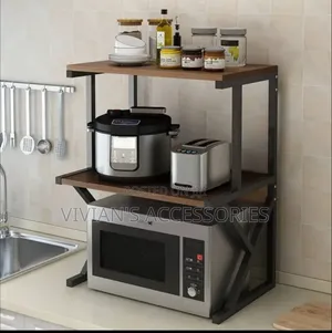 2 Layer Multifunction Kitchen Rack