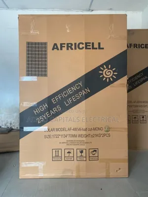 480w Africel Mono Panels