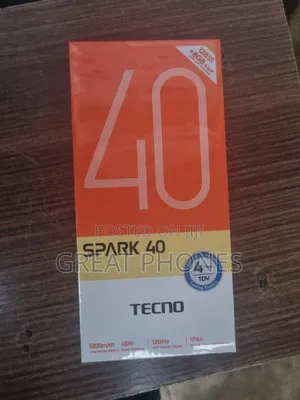 New Tecno Spark 40 128 GB