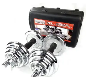 20kg Chrome Dumbbell Set