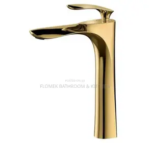 Gold Countertop Basin Mixer-luxury Design