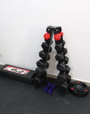 7 Step Dumbell Rack