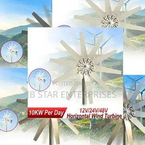 Uninterrupted Power: Secure Consistent, 10,000w Per Day Wind Turbine
