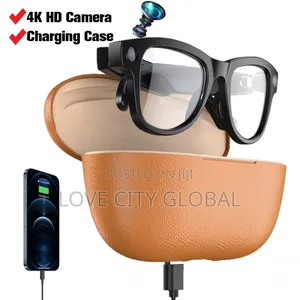 M02 Ultra Smart Glass Ai With Charging Case 12mp Hd Camera Video