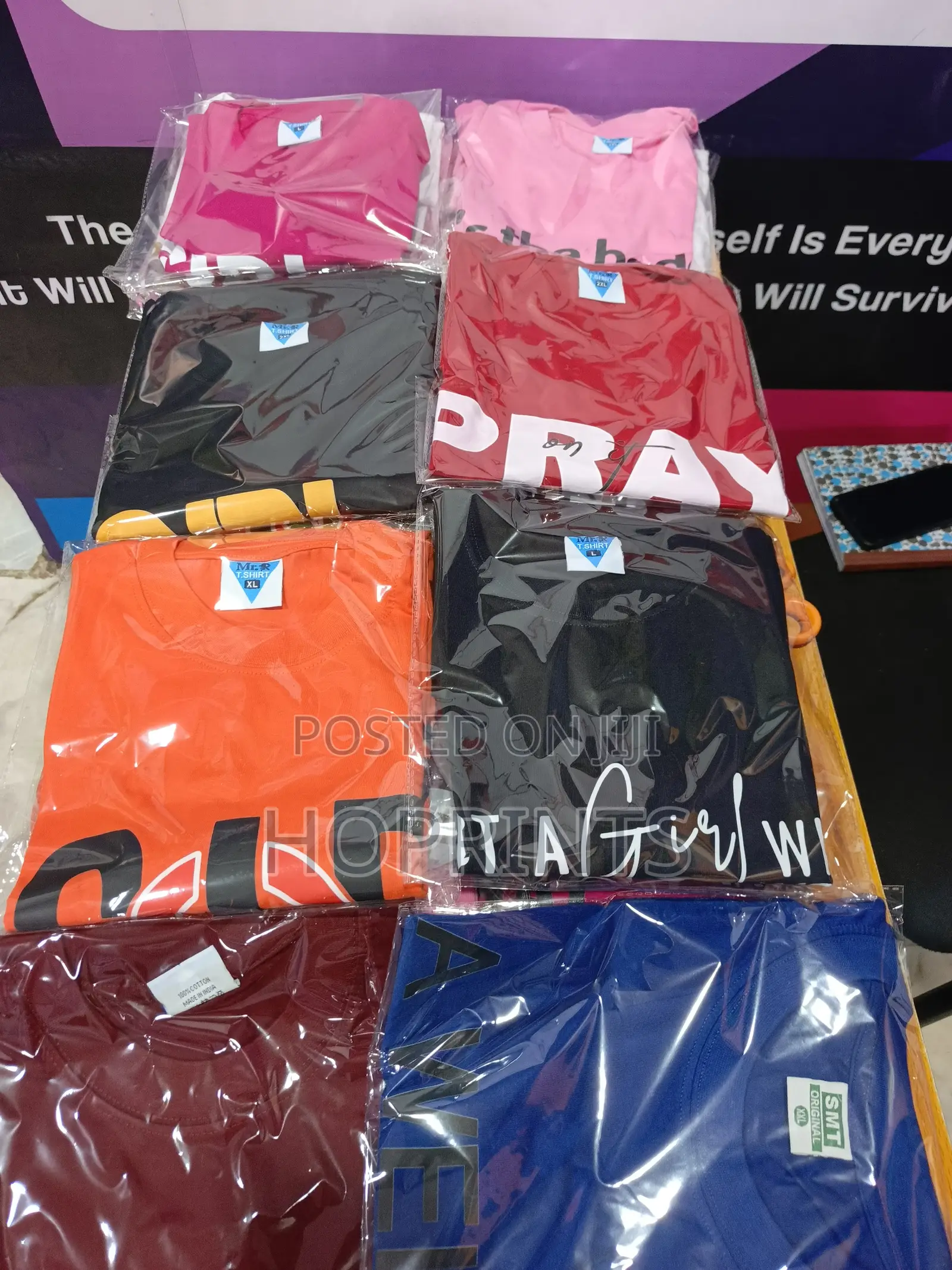 T-Shirt/ Collar Neck Branding