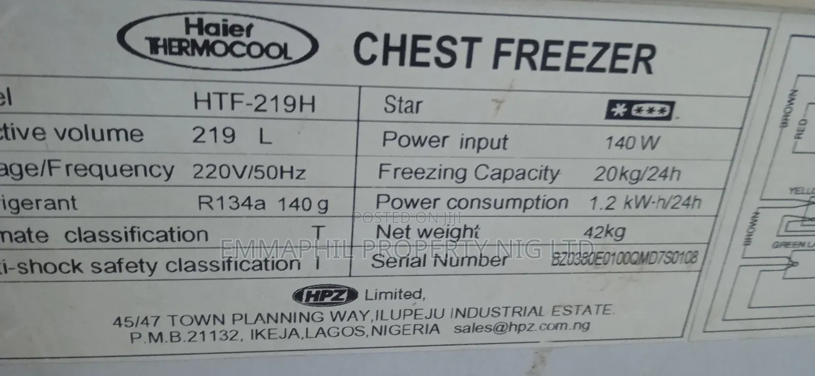 Thermocool Deep Freezer
