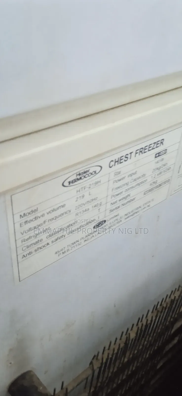Thermocool Deep Freezer