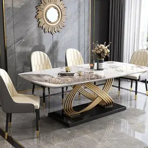 6-Seater Marble Dining Set for Modern Homes –Durable and Affordable