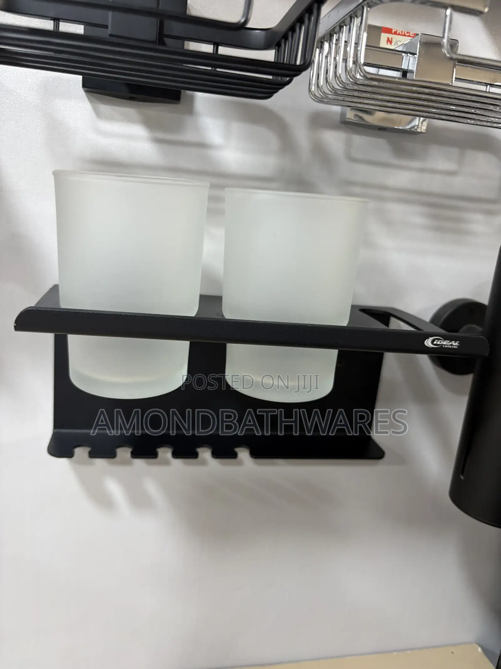 Double Tooth Brush Holder