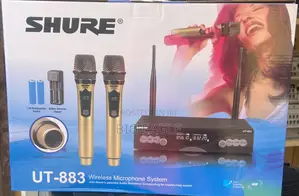 Shure Ut-883 Wireless Microphone System With Shure's Patented Audio