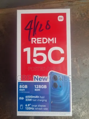 New Xiaomi Redmi 15C 4G 128 GB
