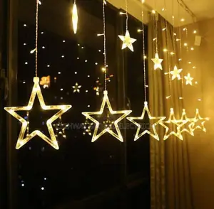 Star Design Christmas Light by 6 Drop