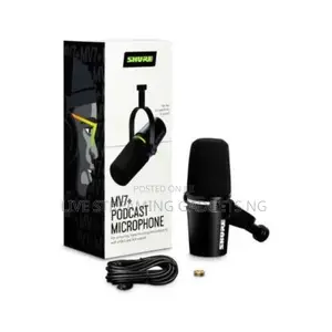 Shure-mv7+ Podcast Microphone