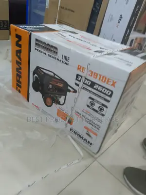 Original Firman Rd3910ex 3.1kva Petrol Generator – Brand New