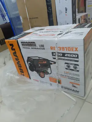 New Firman Rd3910ex 3.1kva Pure Copper Generator + 1 Year Warranty