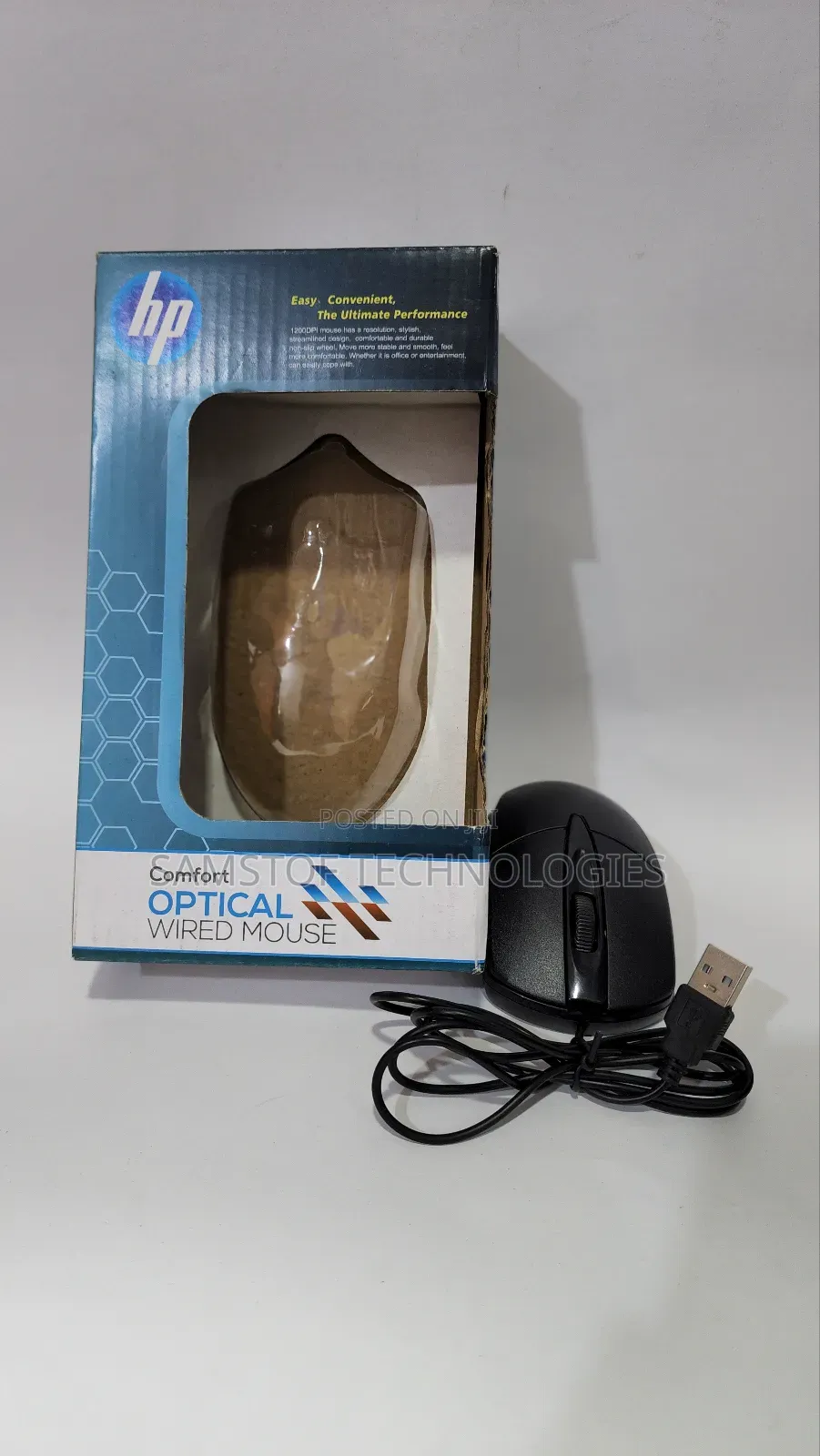 Hp Comfort Optical  Wired Mouse.