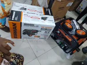3.1kva Rd3910ex Portable Generator With Remote Wheel Kit Included