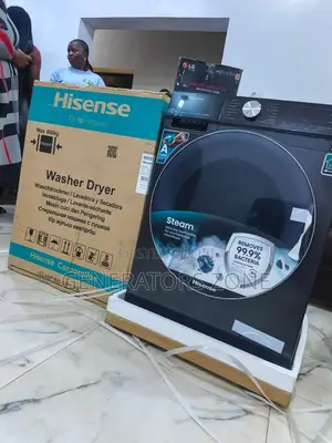 Front Load Hisense Unit Wm 5s1245bb-Wd 12kg Wash Rating