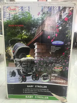 New 3 in 1 Grace Land Baby Stroller (Xtra Large)