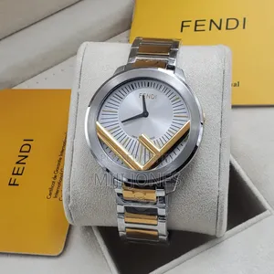 *Fendi Women’S Battery‐Powered Chain‐Strap Watch*