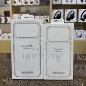 iPhone 17 Pro Max ,17 Pro Original Apple Clear Magsafe Case With Camer