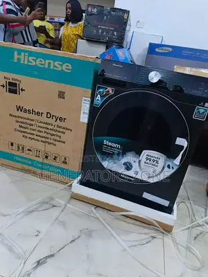 12kg Wash Strength and 8kg Drying Hisense Wm 5s1245bb-Wd