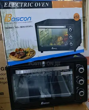 Boscon 45l Electric Cooker Oven Adjustable Timer