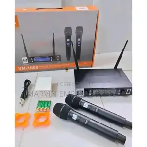 JBL Vm- 1000 Professional Uhf Dual Wireless Microphone System