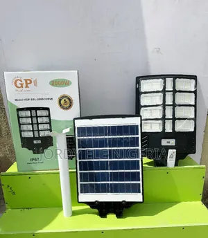 2000w Gp Street Solar Light With 5years Warranty Parts.