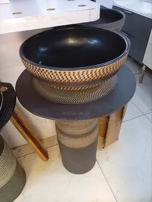 Marble Designed Free Standing Wash Hand Basin