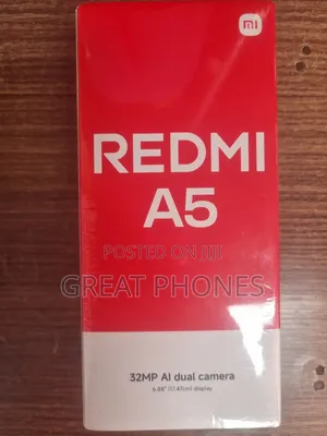 New Xiaomi Redmi A5 4G 64 GB Black