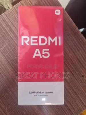New Xiaomi Redmi A5 4G 128 GB Black