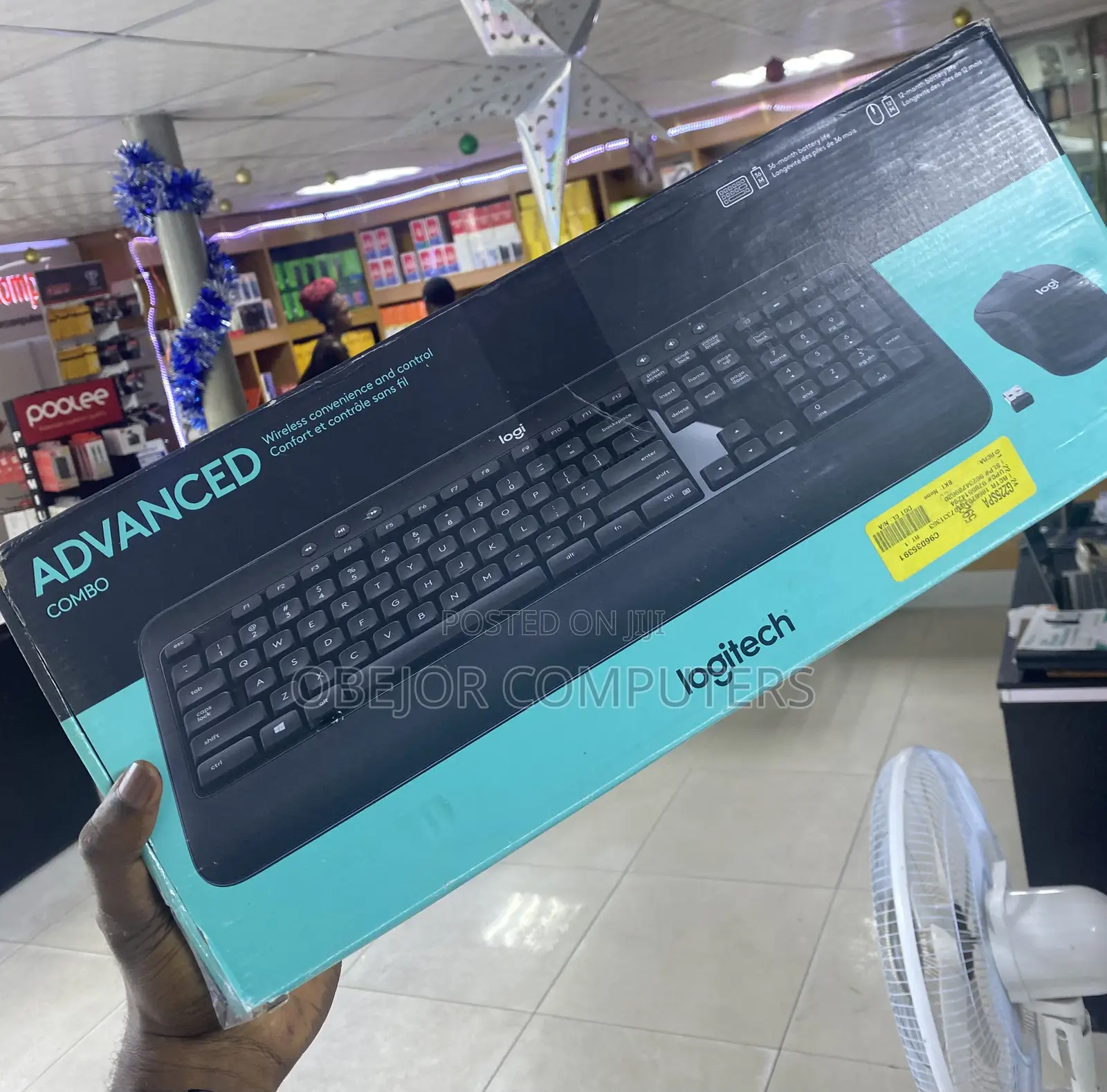 Logitech Mk540 Advanced Wireless Keyboard and Mouse Combo for Windows