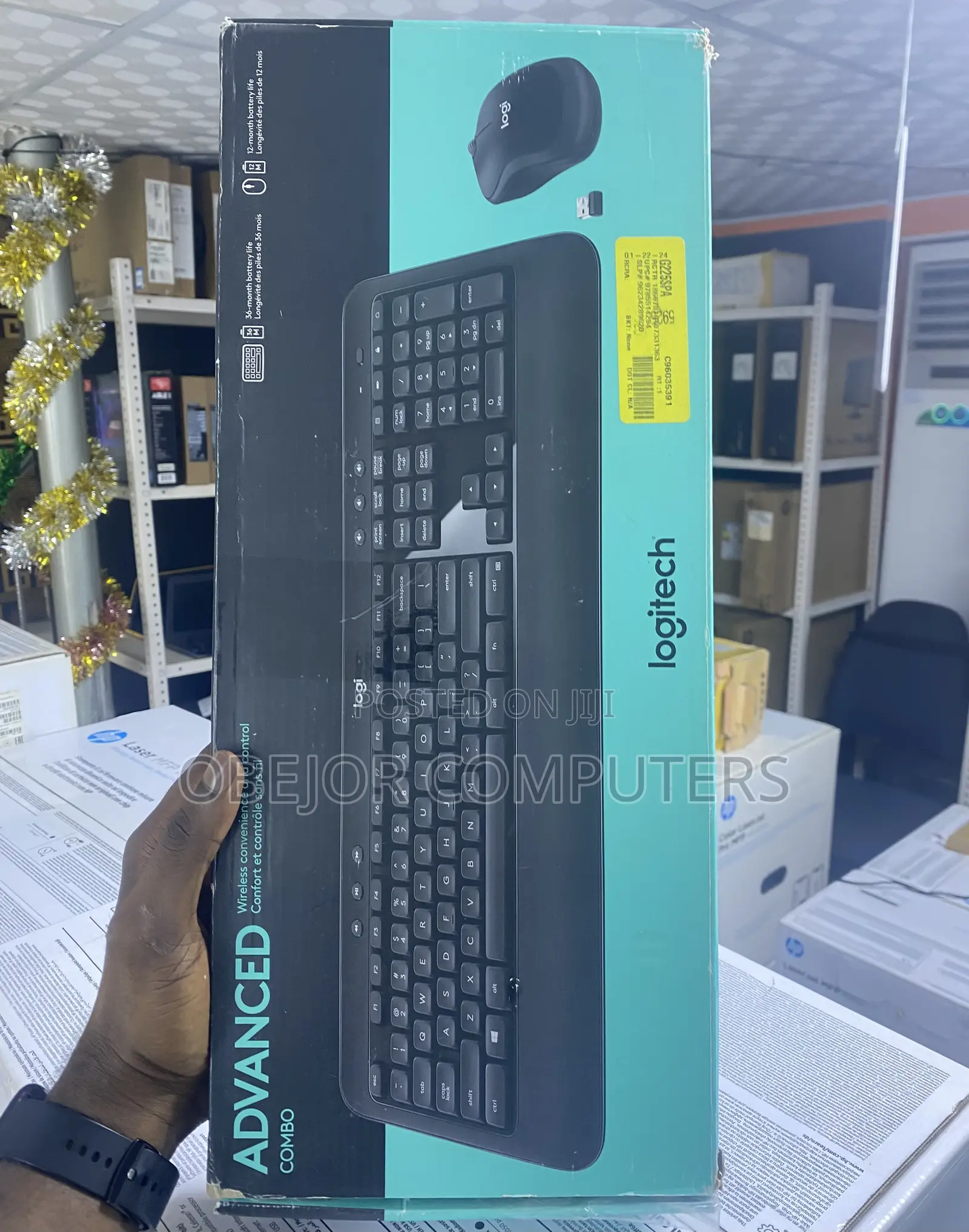Logitech Mk540 Advanced Wireless Keyboard and Mouse Combo for Windows