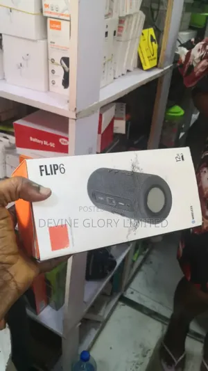 Cloned JBL Flip 6 Portable Bluetooth Speaker–Waterproof Powerful Sound