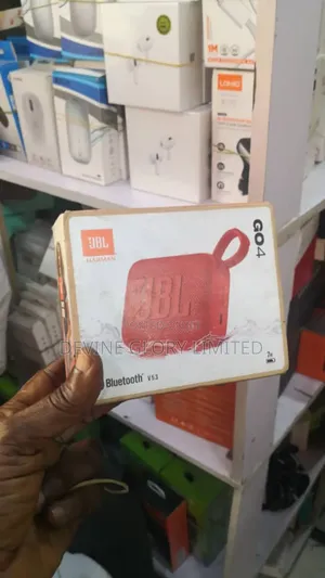Original JBL Go4 Portable Bluetooth Speaker– Waterproof Powerful Sound