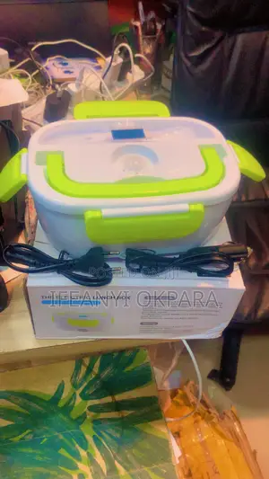 Electric Lunch Box With Dobble Cord and Spoon