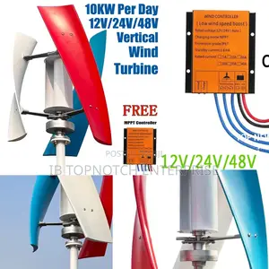 Dismantle Your Utility Bill With 10,000w Per Day 48v Wind Turbine