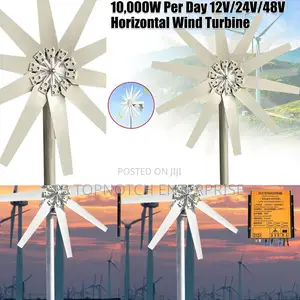 Buy 10,000w Per Day Wind Turbine That Renders Tariff Hikes Meaningless