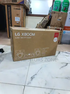 Cj44 Mini Hi-Fi System From Lg Fm Radio + Bluetooth