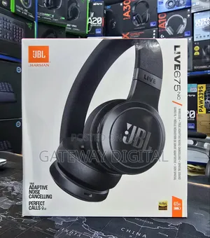 Jbl Live 675nc Wireless True Adaptive Noise-cancelling On-ear Headset
