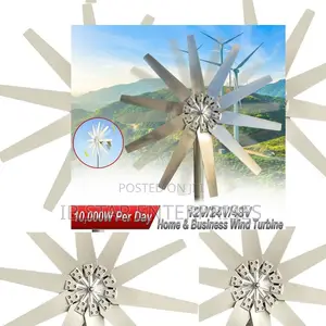 10,000w Per Day Wind Power to Run Every Appliance Without Compromise